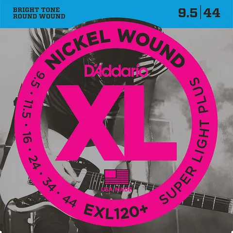 D'Addario EXL120+ (09.5-44) Nickel Wound