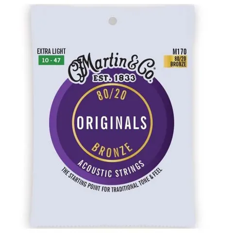 Martin (10-47) 80/20 Bronze Extra Light