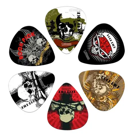 Zestaw 6 kostek Boston Rock Picks 1.00 mm