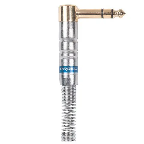Wtyk Kątowy Proel Jack Stereo 6.3 mm