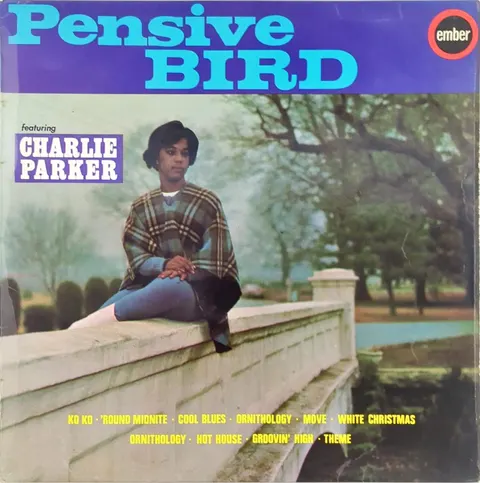 Charlie Parker Pensive Bird LP CJS821 VG