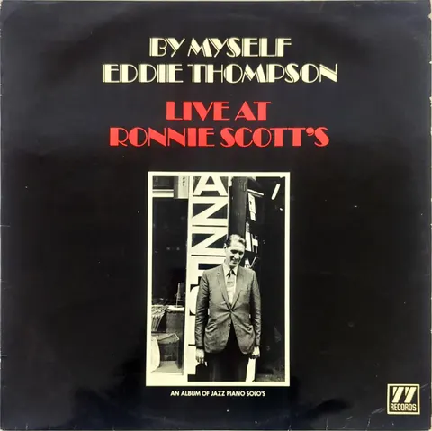 Eddie Thompson By Myself: Live At Ronnie Scott's LP 77LEU1239 Fair
