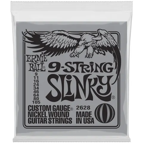 Ernie Ball (09-105) 9 String Slinky