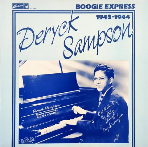 Deryck Sampson Boogie Express 1943-1944 LP HQ2006 VG+