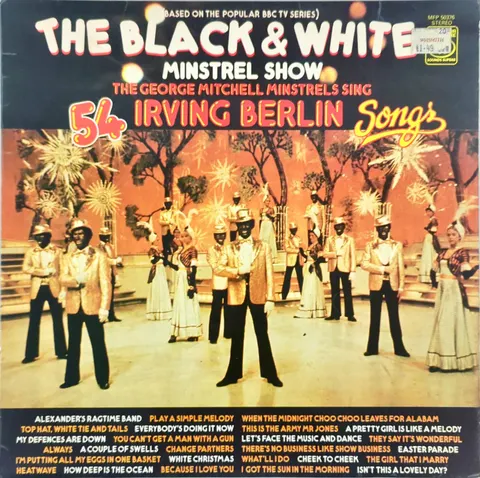 The George Mitchell Minstrels Sing 54 Irving Berlin Songs LP MFP50376 VG