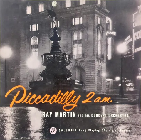 Ray Martin Piccadilly 2 a.m. LP 33SX1052 VG