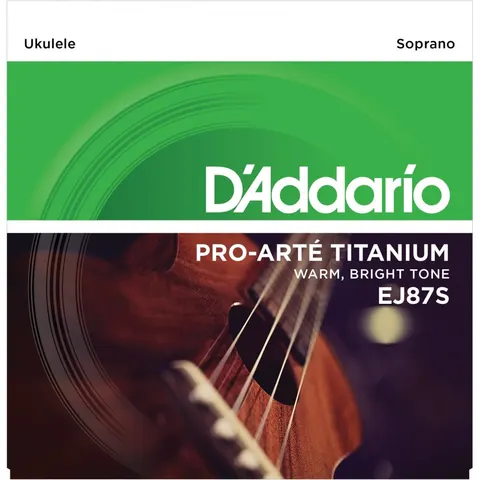 D'Addario Titanium Ukulele struny do Ukulele Sopranowego