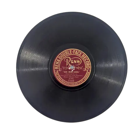 Empire Military Band: Our Miss Gibbs, No. 1, 2 1149 Rena Double-Face Record