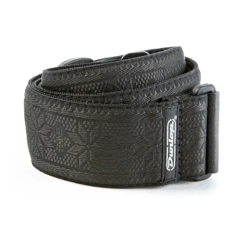 Pasek Dunlop Jacquard Strap Fillmore Black