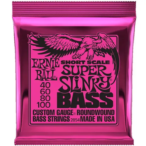 Ernie Ball (40-100) Super Slinky Short Scale