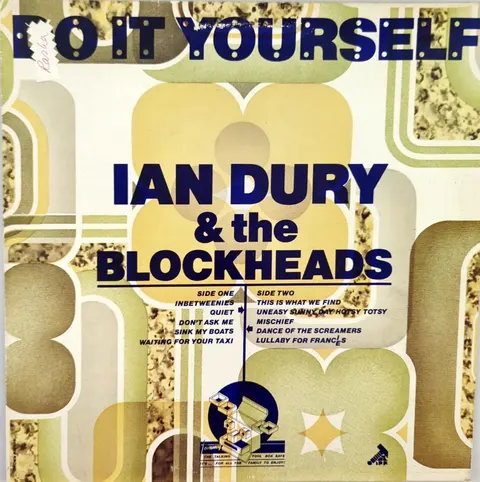 Ian Dury & The Blockheads Do It Yourself LP SEEZ14 VG