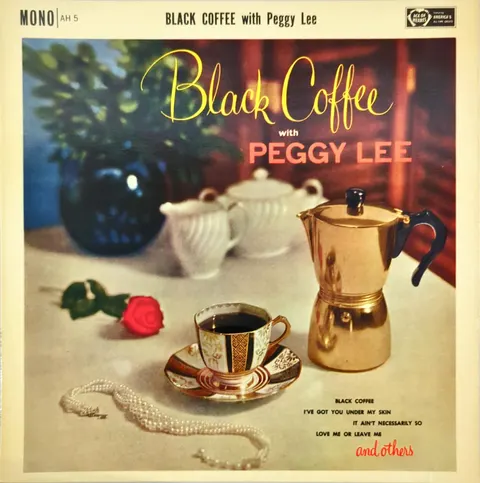 Peggy Lee Black Coffee LP AH5 VG