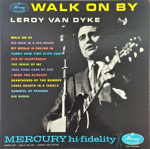 Leroy Van Dyke Walk On By LP MG20682 VG-