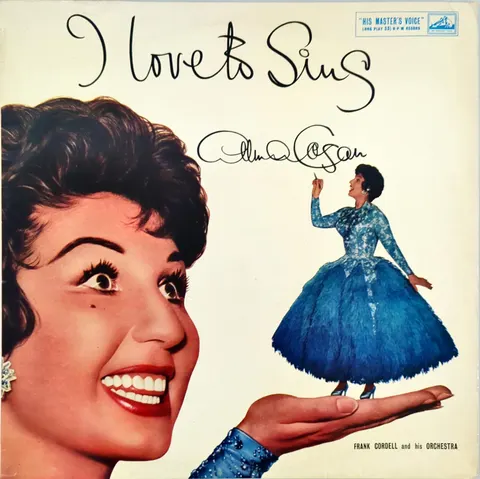 Alma Cogan I Love To Sing LP CLP1152 VG+