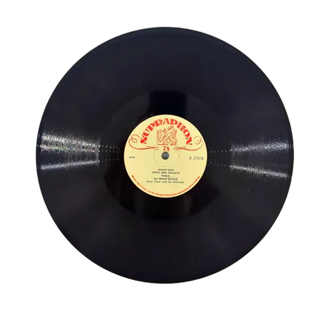 Jan Werich, Karel Vlach and his orch.: Aesop and the Ant / David and Goliath Z27373 Supraphon