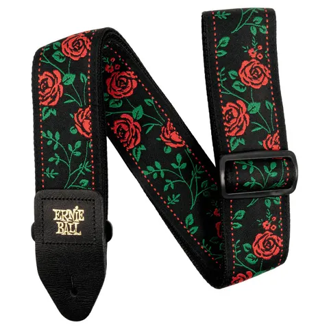 Pasek Ernie Ball Spanish Rose Jacquard