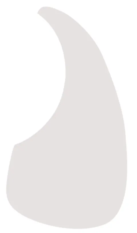 Pickguard dla Gitar Akustycznych Clear