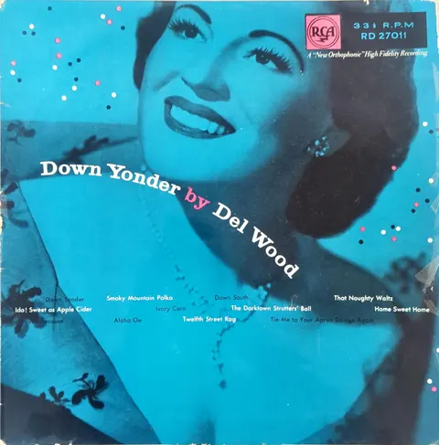 Del Wood Down Yonder LP RD27011 good