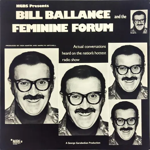 Bill Ballance KGBS Presents Bill Ballance And The Feminine Forum LP 578 VG