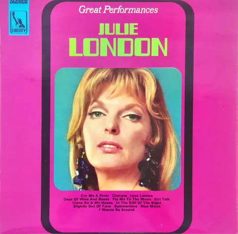 Julie London Great Performances LP LBS83049 VG