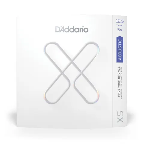 D'Addario XS (12.5-54) Light Plus Phosphor Bronze