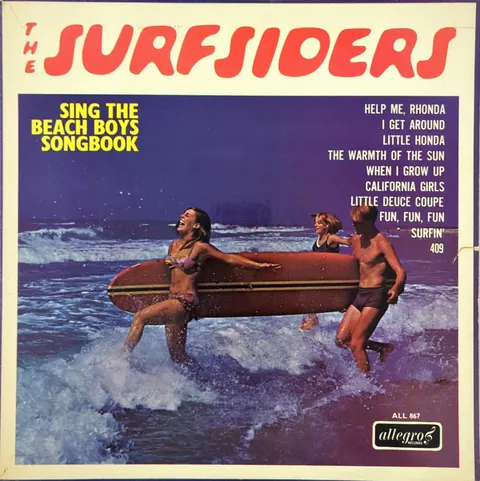 The Surfsiders Sing The Beach Boys Songbook LP ALL867 VG-