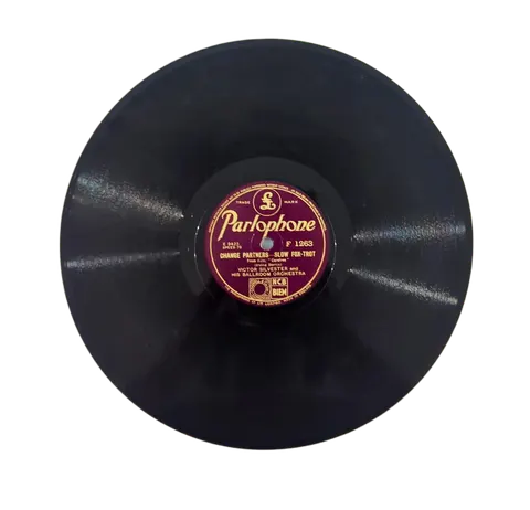 Victor Silvester: The Night is Filled With Music / Change Partners F1263 Parlophone