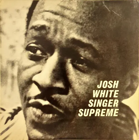 Josh White Singer Supreme LP T298 VG--