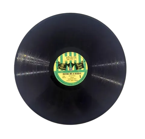 Norman Rose: Rhyme-me-a-riddle, part 1, 2 CRG1025 The Children's Record Guild