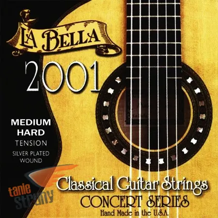 La Bella 2001 PRO Medium Hard Tension