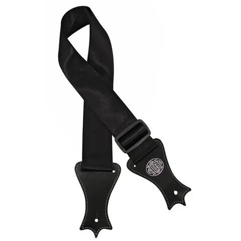 Pasek Gitarowy Gaucho Icon Czarny Nylon