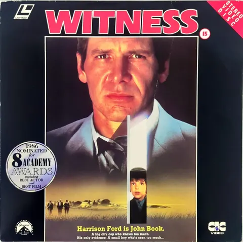 LaserDisc Witness LVG2165 VG