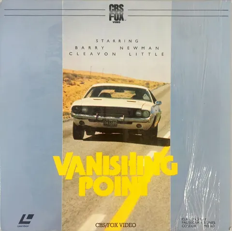 LaserDisc Vanishing Point 102870 VG