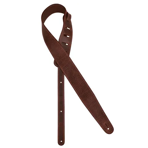 Pasek gitarowy Gaucho Cobbler Series 5,5 cm Ciemny Brąz