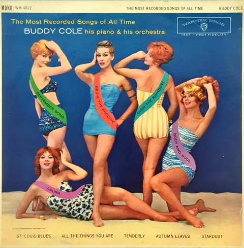 Buddy Cole The Most Recorded Songs Of All Time LP WM4022 VG