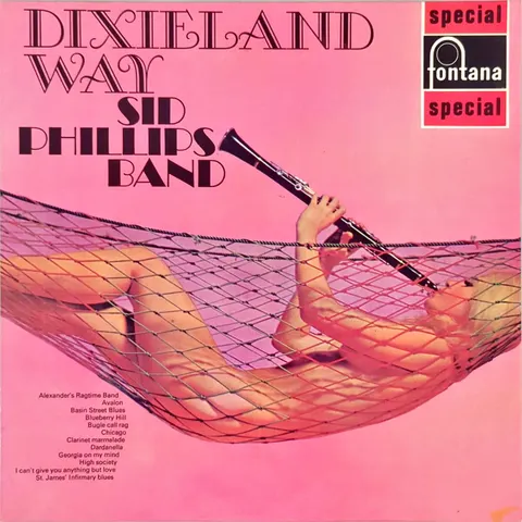 Sid Phillips Band Dixieland Way LP SFL13142 EX