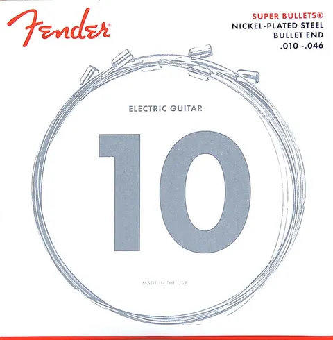 Fender (10-46) Nickelplated Steel - Super Bullets