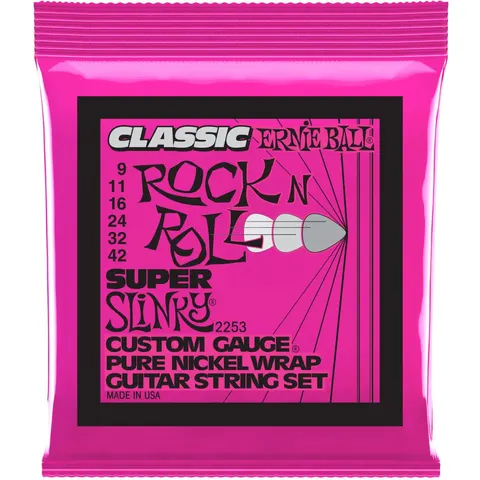 Ernie Ball (09-42) Super Slinky Pure Nickel