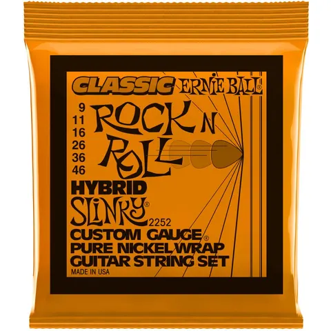 Ernie Ball (09-46) Hybrid Slinky Pure Nickel