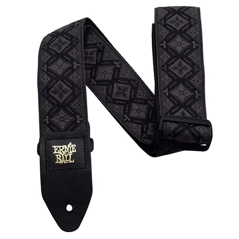 Pasek Ernie Ball Regal Black Jacquard
