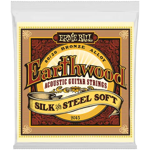 Ernie Ball (11-52) Earthwood 80|20 Bronze Silk & Steel