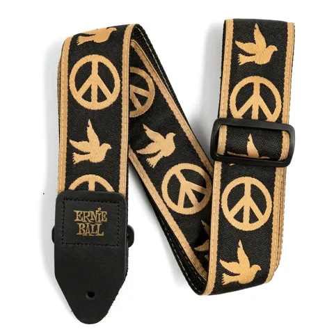 Pasek Ernie Ball Peace Love Dove Jacquard