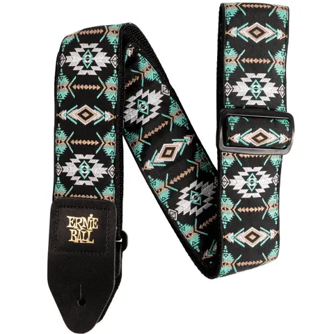 Pasek Ernie Ball Southwestern Turquoise Jacquard Strap