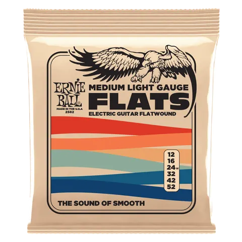 Ernie Ball (12-52) Cobalt Flatwound Light