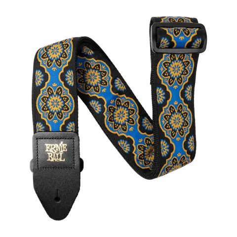 Pasek Ernie Ball Kaleidoscope Blue Jacquard