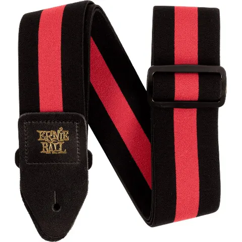 Pasek Ernie Ball Racer Red Comfort