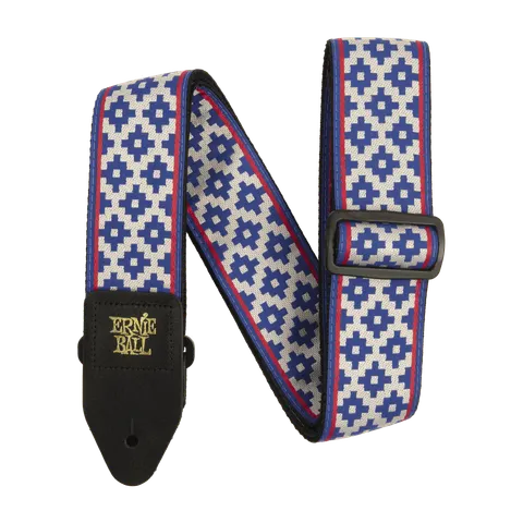 Pasek Ernie Ball Blue Crux Jacquard