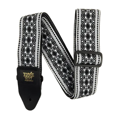Pasek Ernie Ball Beatnik Black Jacquard