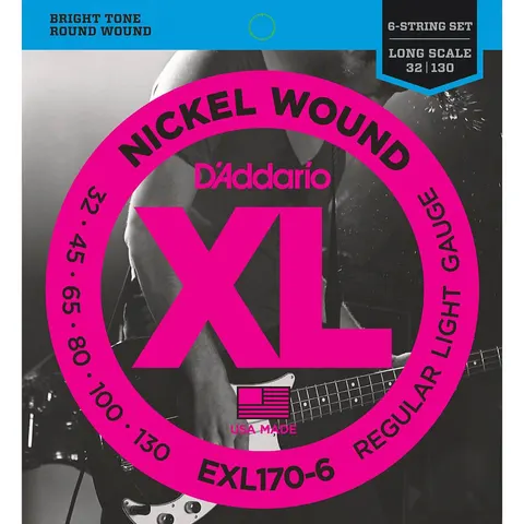 D'Addario EXL (32-130) Nickel Wound