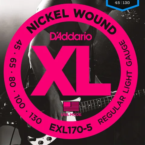 D'Addario EXL (45-130) Nickel Wound